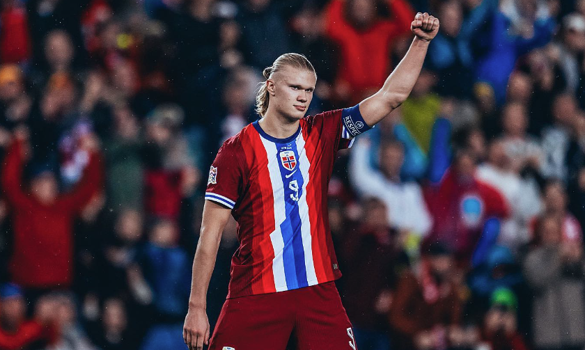 Haaland pede desculpas após Noruega sofrer goleada na Liga das Nações