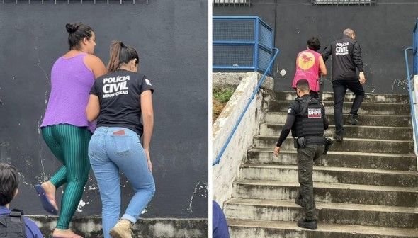Casal é preso por suspeita de matar mulher e caseiro por causa de herança em Muriaé (MG)