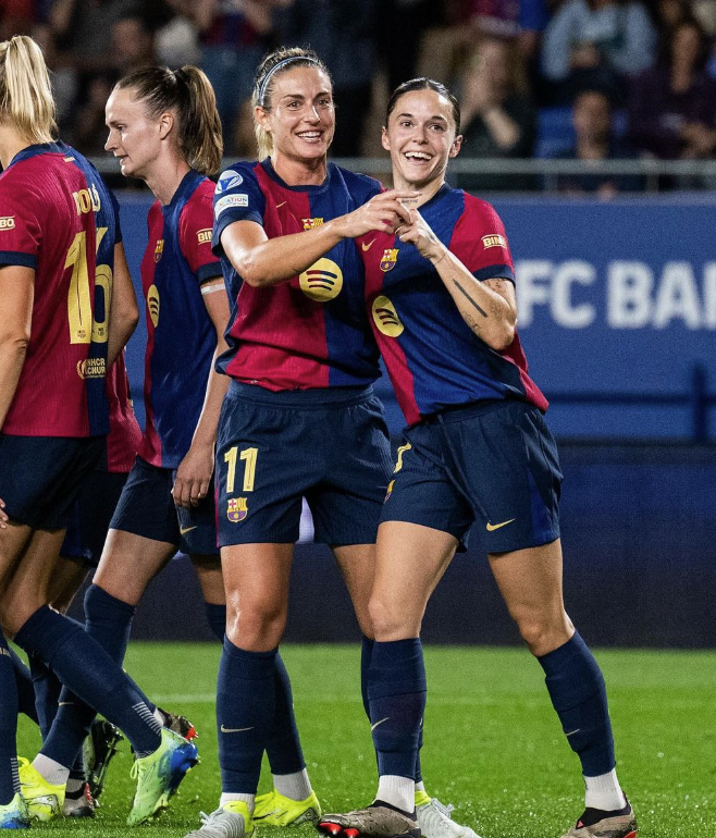 Barcelona aplica goleada histórica e vence primeira na Champions Feminina