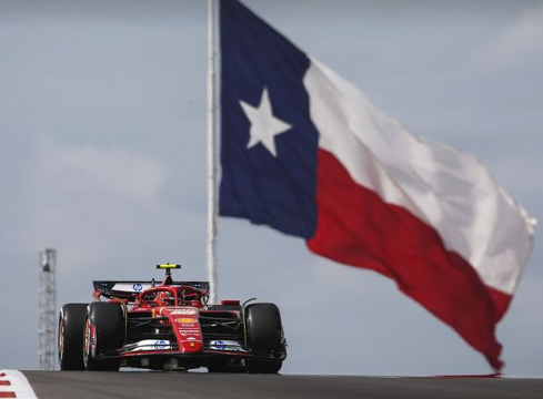 GP dos EUA: Ferrari faz dobradinha e domina primeiro treino livre