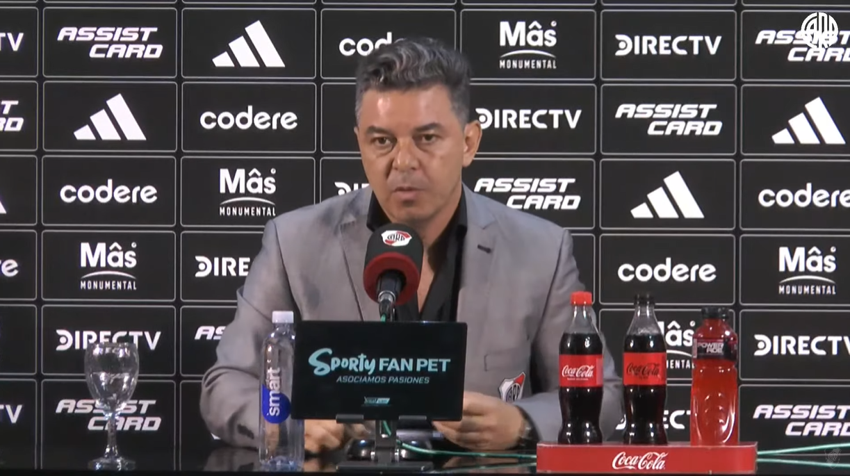 Técnico do River Plate projeta duelo contra o Atlético pela Libertadores