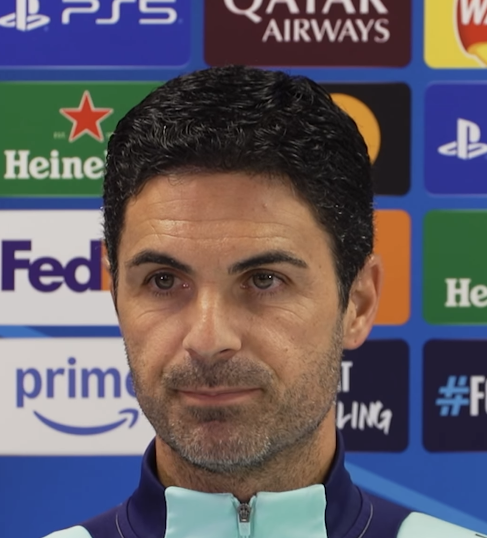 Arteta usa 'dor da derrota' na Premier League para cobrar reação do Arsenal na Champions