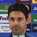 Arteta usa 'dor da derrota' na Premier League para cobrar reação do Arsenal na Champions