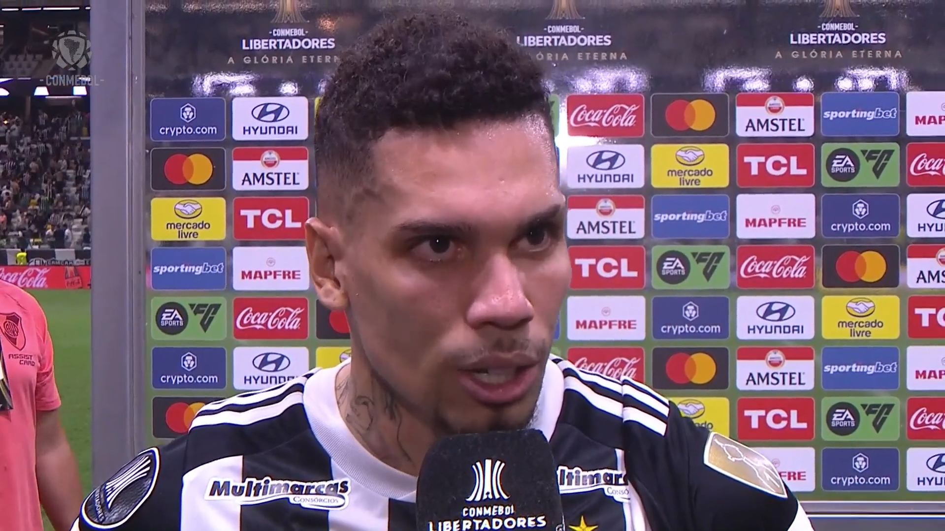 Paulinho celebra goleada do Atlético e revela estratégia para jogo na Argentina
