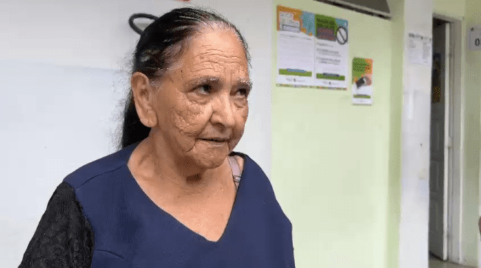 Geni Lima de Souza,  de 73 anos, disse que essa será a última vez que irá votar<br />