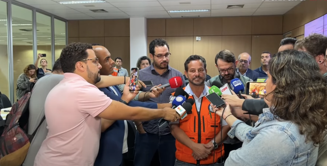 Em coletiva, prefeitura de BH afirma não houve vítimas em decorrência da chuva desta tarde