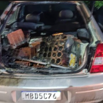Veja foto: carro usado em explosões próximas ao STF tem placa de Santa Catarina
