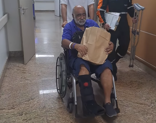 Fotógrafo atingido por explosivo na Arena MRV recebe alta de hospital