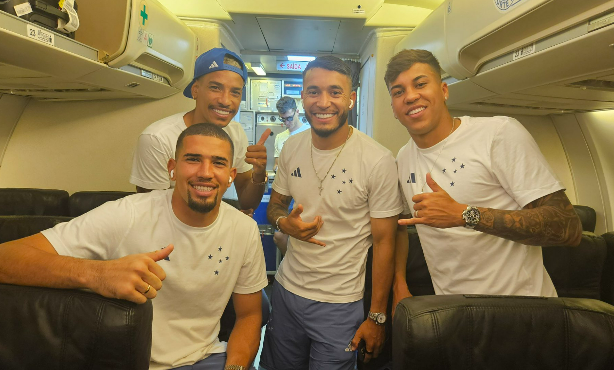 Cruzeiro chega a Assunção para buscar o título da Copa Sul-Americana