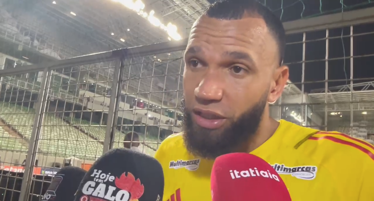 Everson, do Atlético, fala em falta de respeito de jogador do Botafogo e cita ‘soberba’