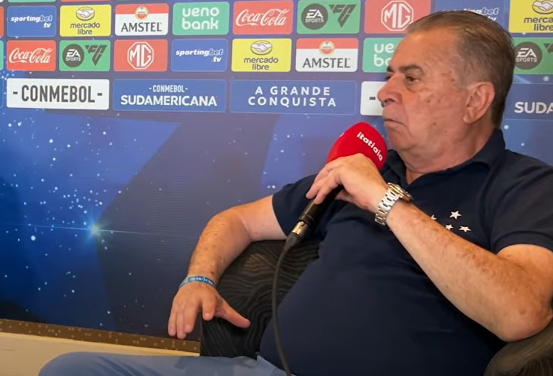 Pelaipe avisa à torcida do Cruzeiro: ‘Vamos deixar sangue em campo e vamos levar a taça’