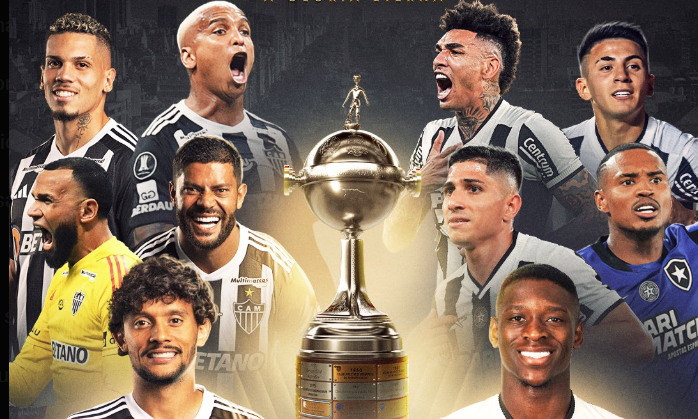 Atlético e Botafogo somam 6 jogadores que voltam à final da Libertadores; veja quais