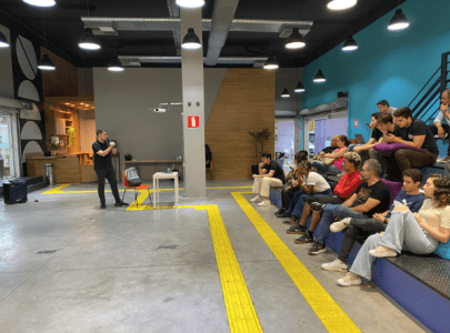 O CEO da uCondo, Marcos Nobre, compartilha soluções de IA no Órbi Conecta