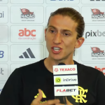Filipe Luís lamenta empate e explica Flamengo ofensivo contra o Fortaleza