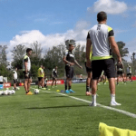 Botafogo realiza primeiro treino na Argentina antes da final da Libertadores
