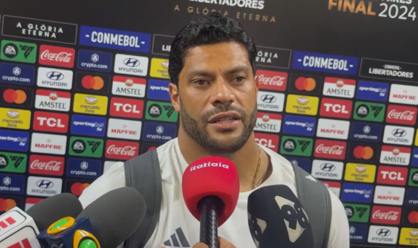 Hulk desabafa após vice da Libertadores e faz promessa à torcida do Atlético