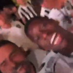 Luiz Henrique e elenco do Botafogo provocam Atlético em festa do título; assista