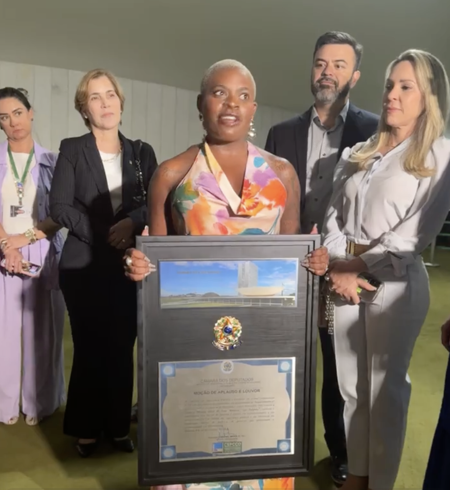 Jojo Todynho recebe homenagem da oposição na Câmara: 'Ninguém vai mudar quem eu sou'