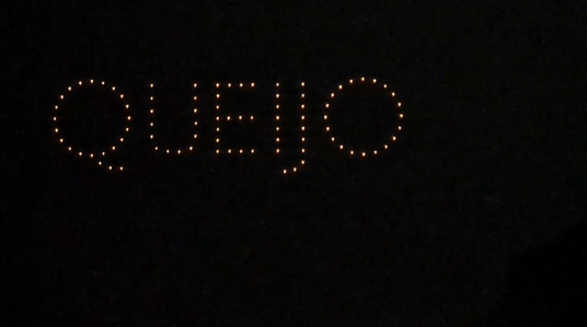 Vídeo: show de drones comemora título de patrimônio imaterial para Queijo Minas Artesanal