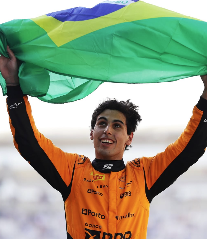Fórmula 1: Gabriel Bortoleto usará número de tetracampeão mundial