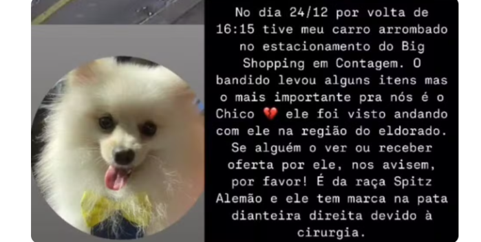Família divulgou comunicado em suas redes sociais