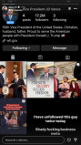 Demi Lovato reclama que está sendo obrigada a seguir conta oficial de Trump no Instagram