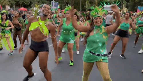 Imagens do bloco 'Chama o Síndico' nesta quarta-feira (26)