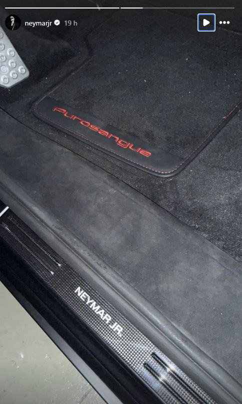 Detalhes da nova Ferrari de Neymar