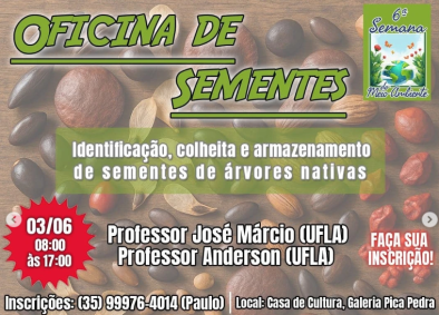 Programação é gratuita.