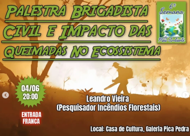 Programação é gratuita.