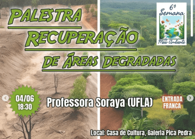 Programação é gratuita.