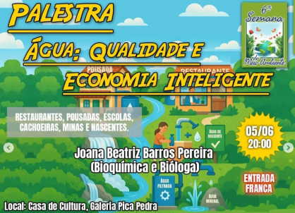 Programação é gratuita.