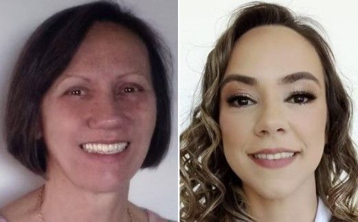 Leanne (à esquerda) e Leise (à direita) eram mãe e filha