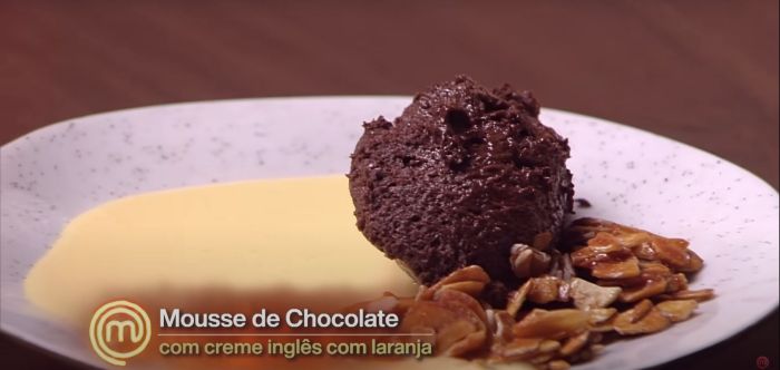 Mousse preparado por Daniela Dantas emocionou Erick Jacquin 
