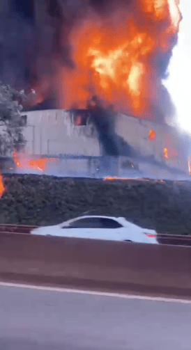 Veja imagens do incêndio