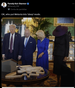 Memes sobre Melania Trump, esposa de Donald Trump