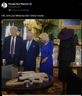 Memes sobre Melania Trump, esposa de Donald Trump