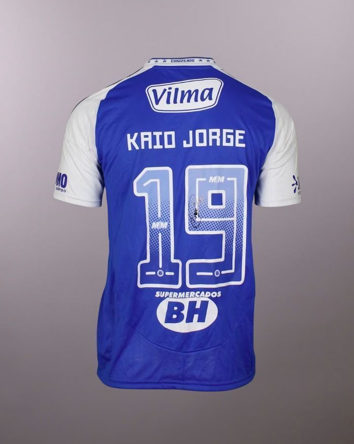 Camisa utilizada por Kaio Jorge no jogo de volta das quartas de final da Copa do Brasil 2025