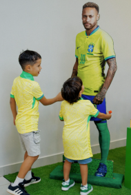 Alexander Barboza, do Botafogo, faz festa temática para filho