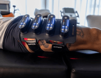 Neymar se recupera de uma lesão na coxa direita