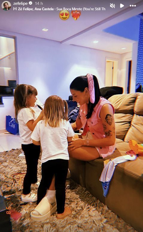 Maria Alice, Maria Flor e Ana Castela