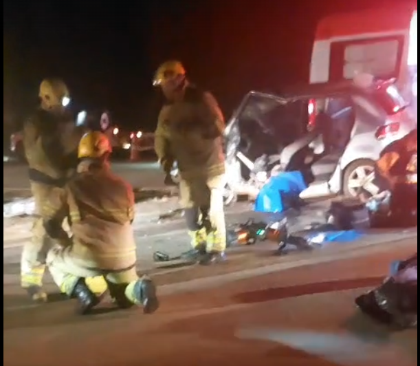 Acidente BR 381 Santana do Paraíso