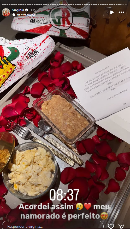 Surpresa de Vini Jr. para Virginia