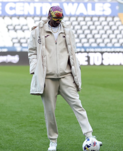 Snoop Dogg no Estádio Swansea.com