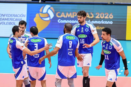 Sada Cruzeiro no Sul-Americano de Vôlei 2026