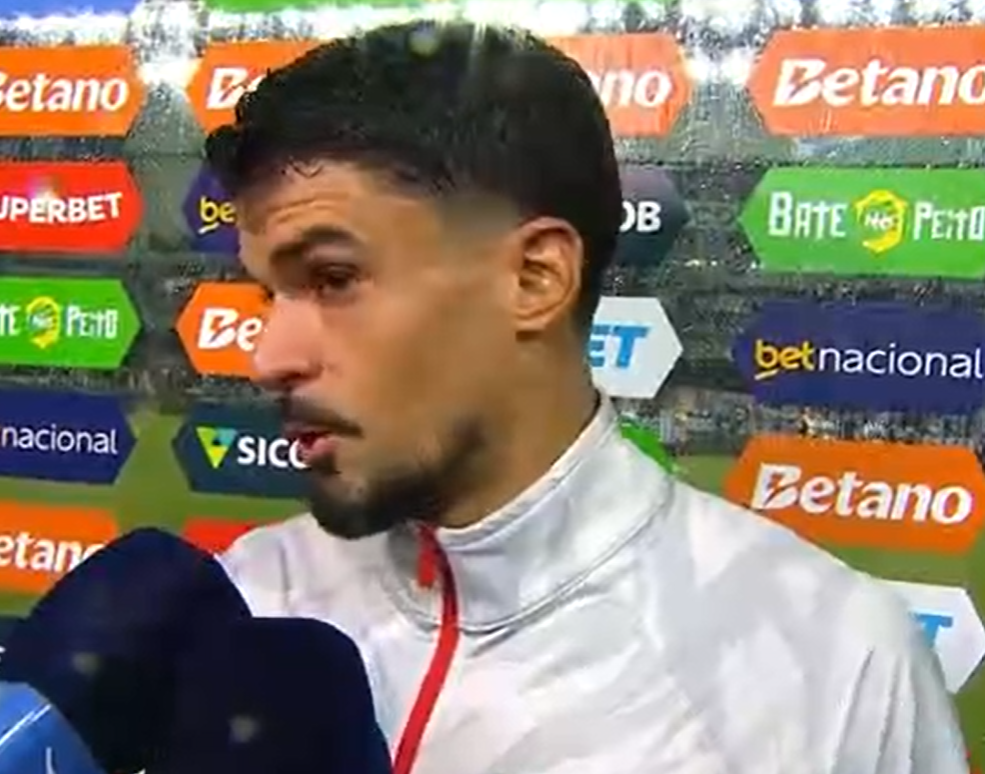 O que disse Cauly após vitória do São Paulo sobre o Coritiba