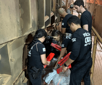 De acordo com a Primeira Delegacia de Polícia Civil, a ação faz parte de uma política permanente de combate ao tráfico de drogas.