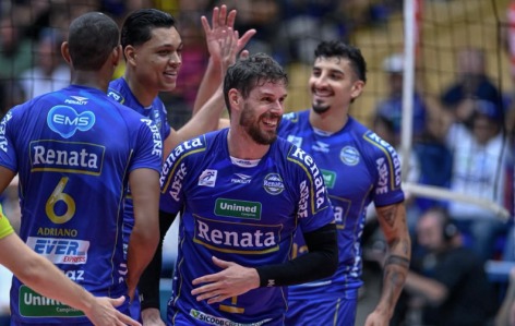 Campinas comemora vitória no Sul-Americano de vôlei