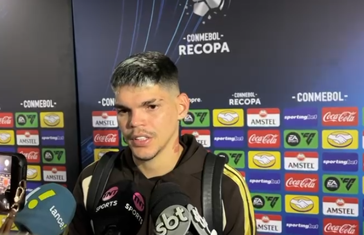 Titular do Flamengo admite falha e abre o jogo sobre gol bizarro do Lanús no Maracanã