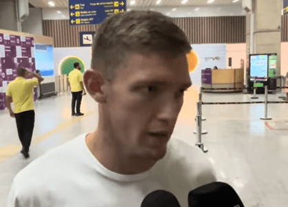 Rodrigo Castillo chegou ao Rio de Janeiro para assinar com o Fluminense
